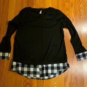 Long sleeve cotton shirt